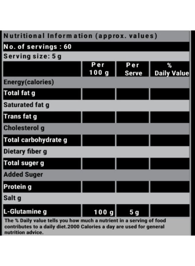 Britpro - L-Glutamine, 300g - Micronised - Supports Immune System & Recovery - Supports Muscle Repair, Gut Function & Faster Tissue Repair - Post Workout Nutrition - Made in The UK - Image 3